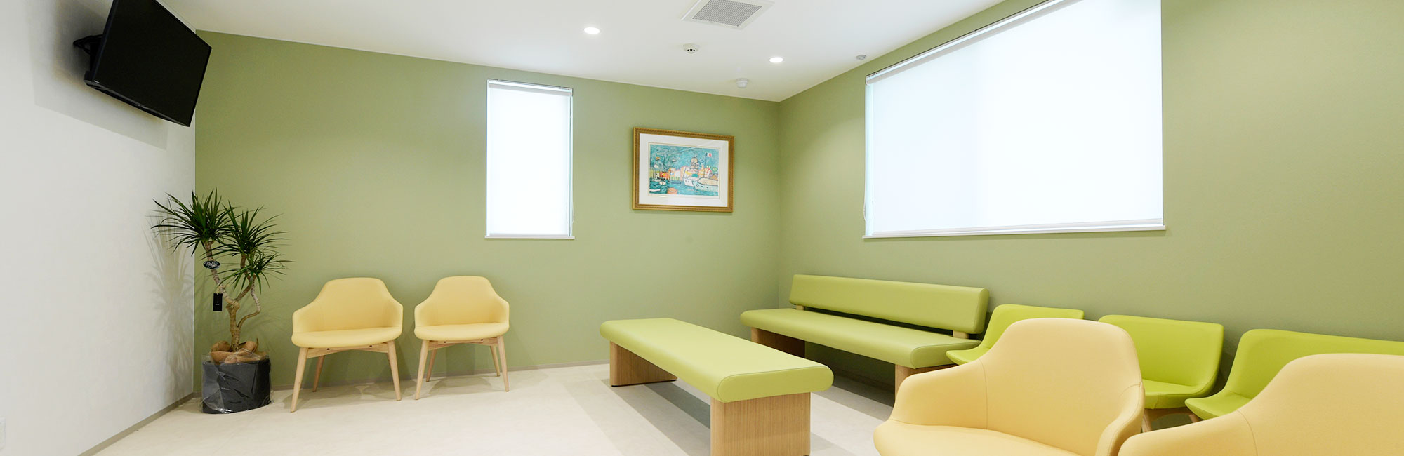 キービジュアルイメージ クリニック待合