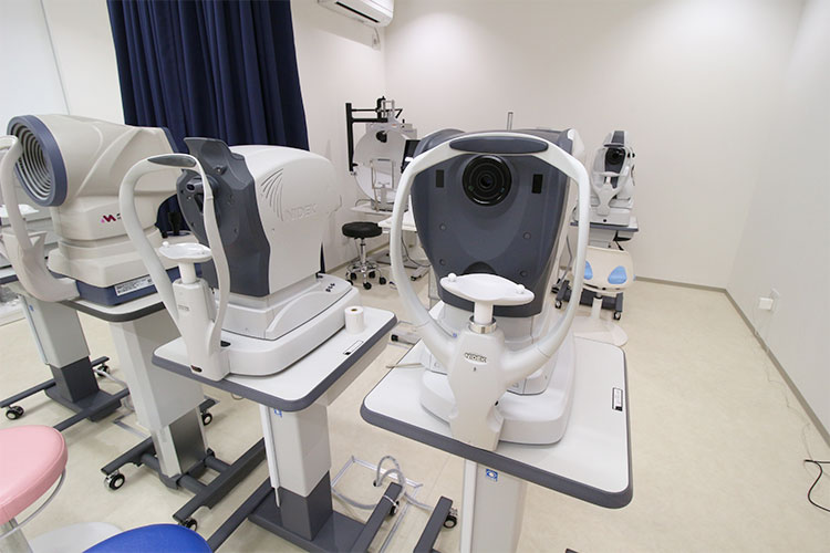 オートレフケラトメーターの写真