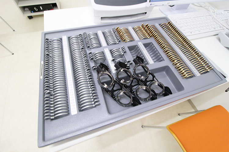 視力検査の写真