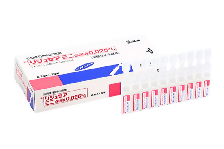 こどもの近視の進行を抑制する点眼液「リジュセアミニ点眼液0.025%」