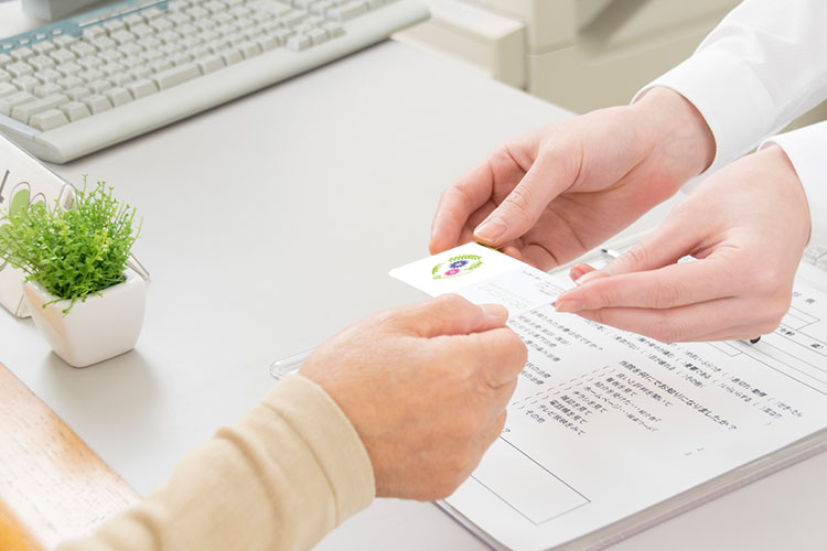 受付のイメージ写真